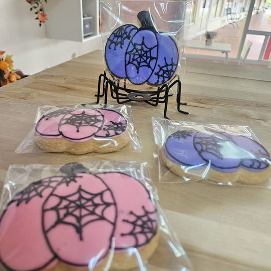 Pumpkin Sugar Cookies